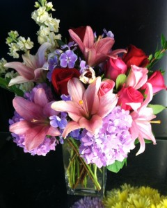 Blush Bouquet Vase