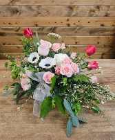 Blush Bowl Floral Arrangement 