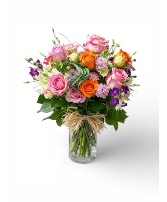 Blush & Citrus Garden Bouquet Mother’s Day