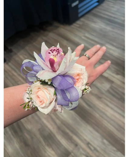 Blush Colors Corsage wrist corsage