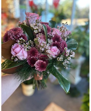 Blush Fall Handheld Bouquet  Handheld Bouquet 