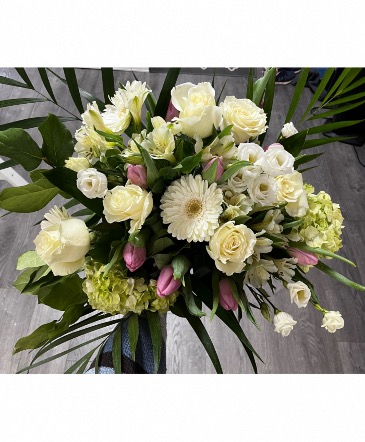 Blush Hand-Tied Bouquet  in Aurora, ON | Petal Me Sugar Florist