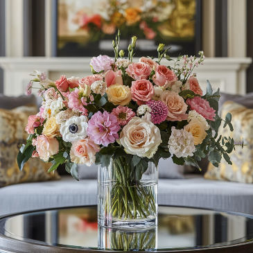 Blush Harmony Bouquet in Coconut Grove, FL | Luxury Flowers Blush Harmony Bouquet in Coconut Grove, FL | Luxury Flowers