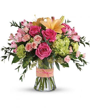 Blush Life Bouquet Gathering vase