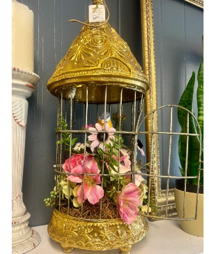Blush Nest Silk Arrangement 