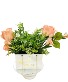 Blush of Admiration Silk flower arrangement