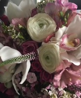 Blush & pink bridal bouquet  Wedding bouquet 