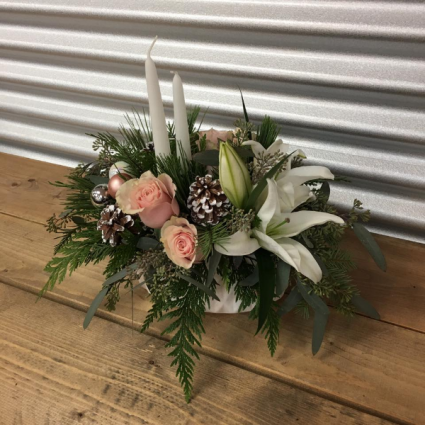 Blush Pink Centerpiece
