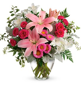 Blush Rush Bouquet TEV55-5 Vase Arrangement in Elkton, MD - FAIR HILL ...