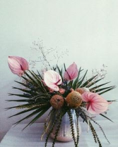 BLUSH SHORE FLOWER ARRANGEMENT