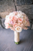 Blush wedding bouquet 
