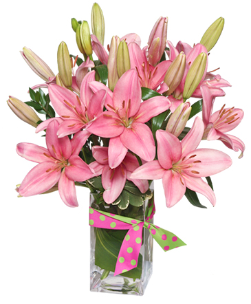 Blushing Beauty Bouquet in Overbrook, KS | FLOWERS ON THE TRAIL