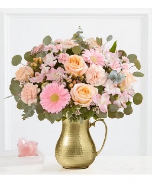 Blushing Beauty Medly Bouquet  