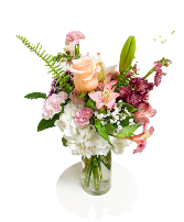 Blushing Blooms  