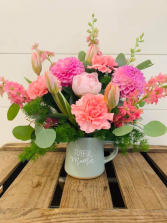 Blushing Blossoms Floral Arrangement