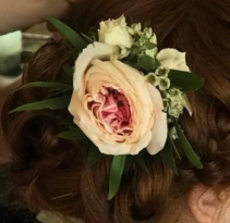 Blushing Bride Bridal Hairpiece