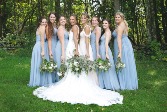 Blushing Bridesmaids Wedding