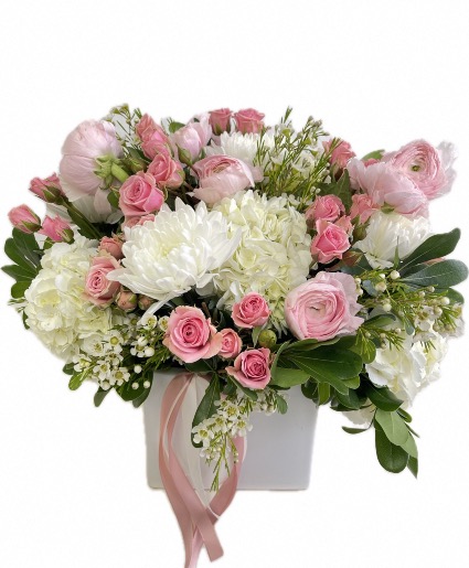 Blushing elegance flowers