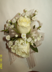 Blushing Elegance Prom Corsage