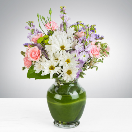 Blushing Field Vase