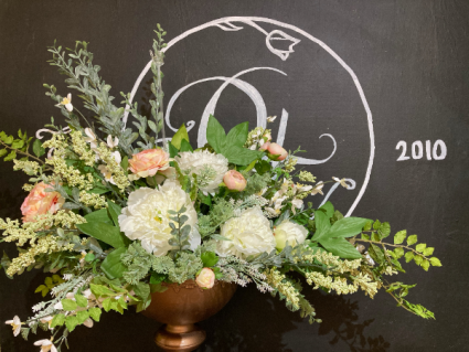 Blushing Garden Permanent Botanicals Arrangement