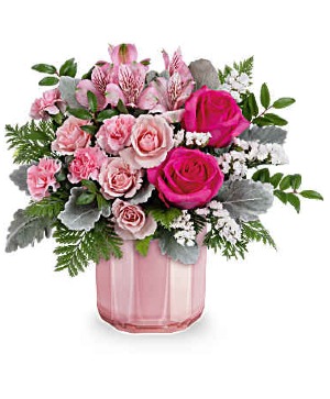 Blushing Gem T25V300A Bouquet in Fort Worth, TX - DARLA'S