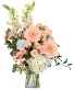 Blushing Horizon Flower Arrangement