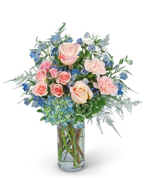 Blushing Juliette Flower Arrangement