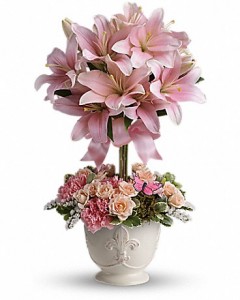 Blushing Lillies Teleflora in Springfield, IL - FLOWERS BY ...