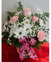 Blushing Love Bouquet valentine's