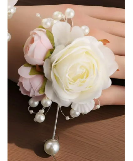 Blushing Pearl Boutonniere