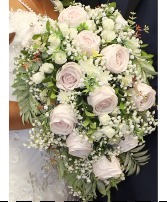 Blushing Romance Bridal bouquet
