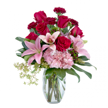 Blushing Rose Arrangement