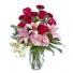 Blushing Rose Flower Arrangement