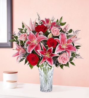 Blushing Rose & Lily Bouquet 176332