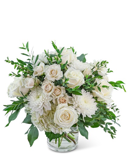 Blushing Symphony Flower Arrangement