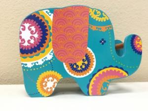 Bohemian Elephant Piggy Bank in Riverside, CA | Willow Branch Florist of Riverside Bohemian Elephant Piggy Bank in Riverside, CA | Willow Branch Florist of Riverside