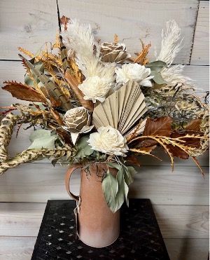 Boho Dried Flower Arrangement  