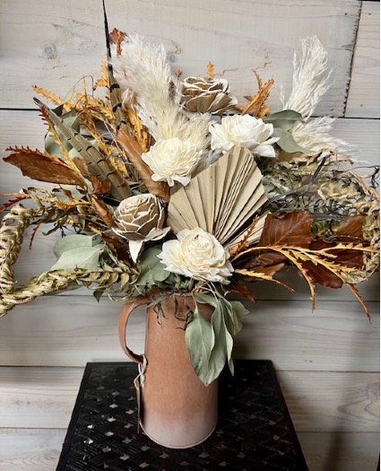 Boho Dried Flower Arrangement  