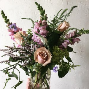 Boho Garden Mason Jar Arrangement in Toronto, ON | BOTANY FLORAL STUDIO Boho Garden Mason Jar Arrangement in Toronto, ON | BOTANY FLORAL STUDIO
