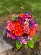 Bold and Beautiful Roses Vase arrangement