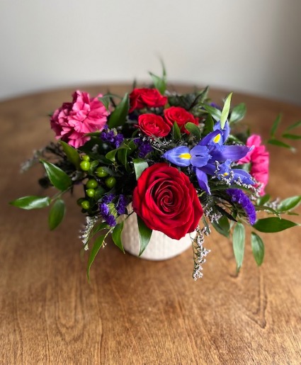 Jewel Tone Gem Floral Arrangement