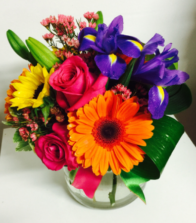 Bold Beauty Bouquet Vased Arrangement