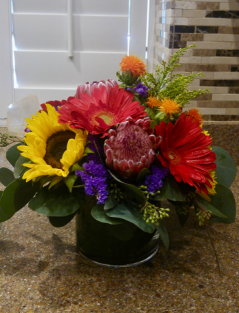 Bold Blooms Floral Arrangement