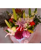 Bold Blooms (large wrapped) 