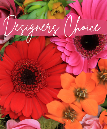 Bold Love Designer's Choice Floral Arrangement