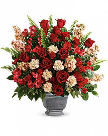 Funeral Flowers Bold Tribute
