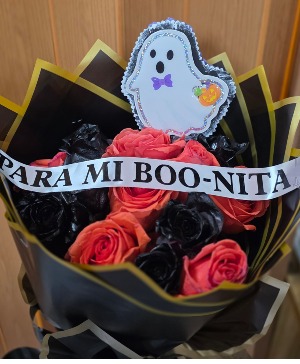 BOO Nita  Halloween Flowers 