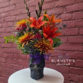 Boo-tiful  Vase Arrangement