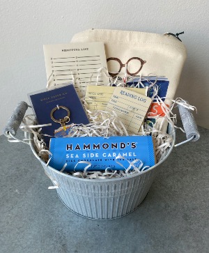 Book Lovers Gift Basket 